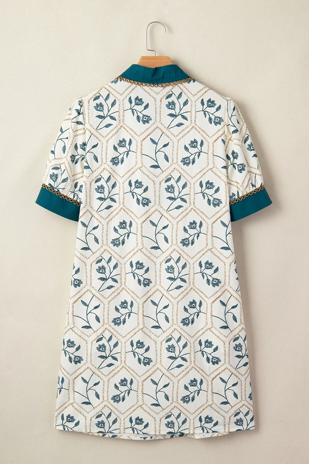 Petal Mosaic Mini Dress | S-XL